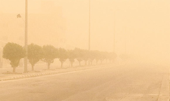  خبير الارصاد الجوية ابو صقر : الرياح تهدى سرعتها بعد الساعة ٤ عصراً