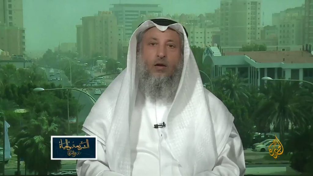 فيديو: #عثمان_الخميس يتصدر في تويتر دفاعا عن الشيخ ضد من هاجمه بحدة بعد ظهوره في قناة #الجزيرة