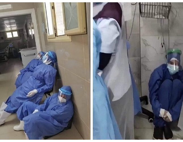 شاهد فيديو صادم من مستشفى بمصر.. وفاة كل المصابين بكورونا بالعناية المركزة بسبب نقص الأكسجين