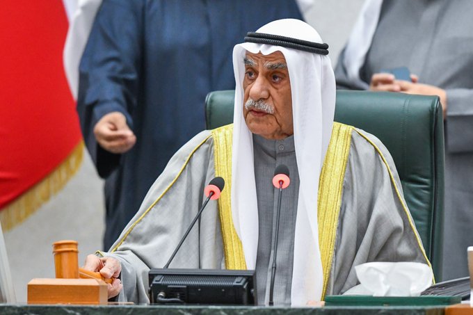 رئيس #مجلس_الأمة أحمد السعدون يفتتح الجلسة العادية للنظر في بنود جدول الأعمال