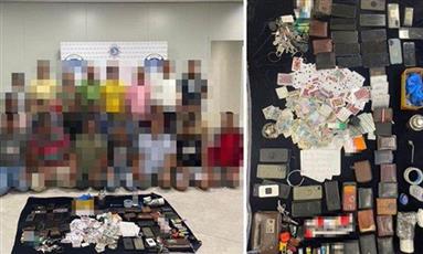 ضبط 23 شخصاً يديرون مسكناً للعب القمار