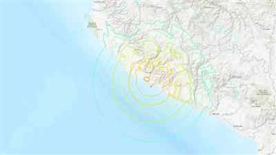 زلزال بقوة 7,0 درجات في بيرو