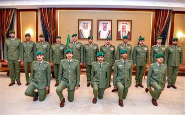 «الحرس الوطني» يحتفل بتخريج 5 ضباط من كلية الملك خالد العسكرية
