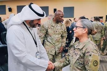 «وكيل الدفاع» يحضر مراسم تغيير القيادة لمجموعة دعم المنطقة في «عريفجان» و«بيورينغ»