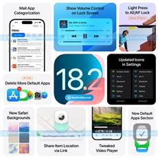 تحديث iOS 18.2 الجديد من أبل.. إصلاح 35 ثغرة أمنية